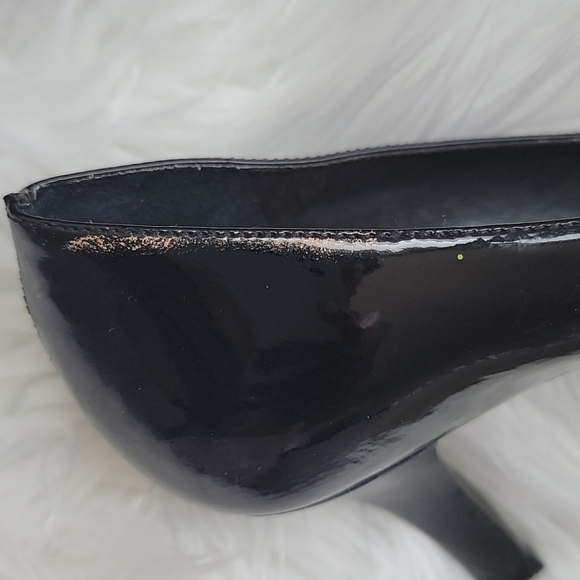 ANTONIO MELANI black pointed toe heel - Picture 7 of 8